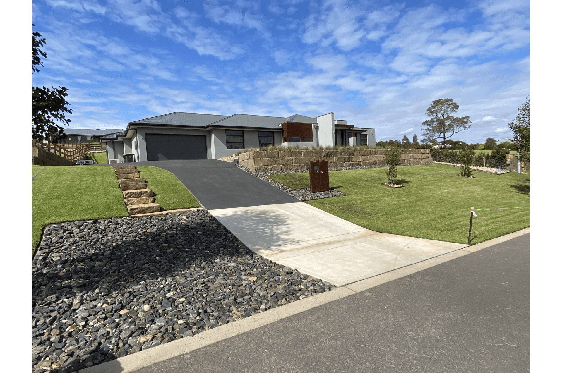 Front yard landscaping